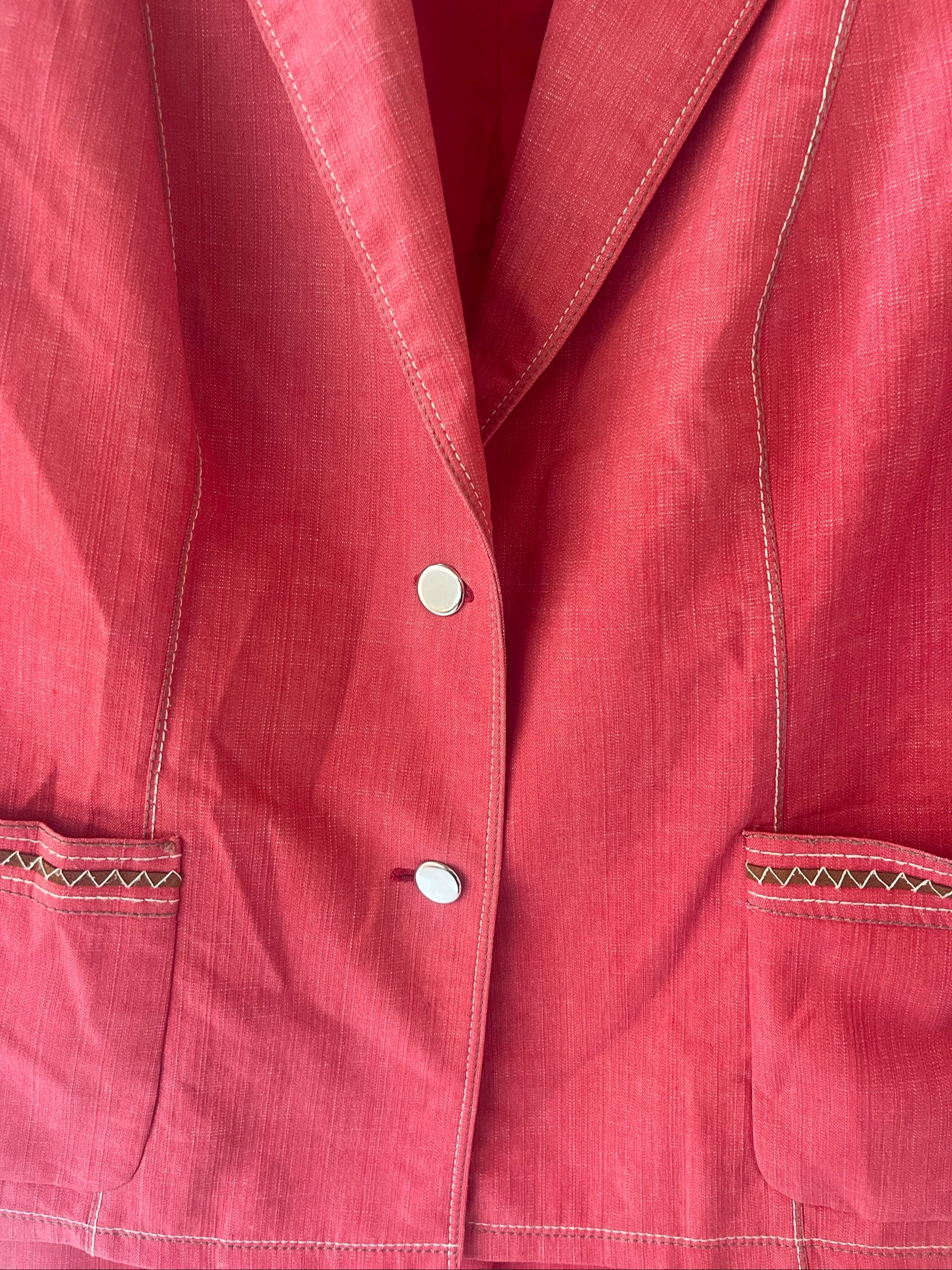 TRAJE VINTAGE LUIS ALBERTO ALTA COSTURA - COLOR CORAL – photo 7